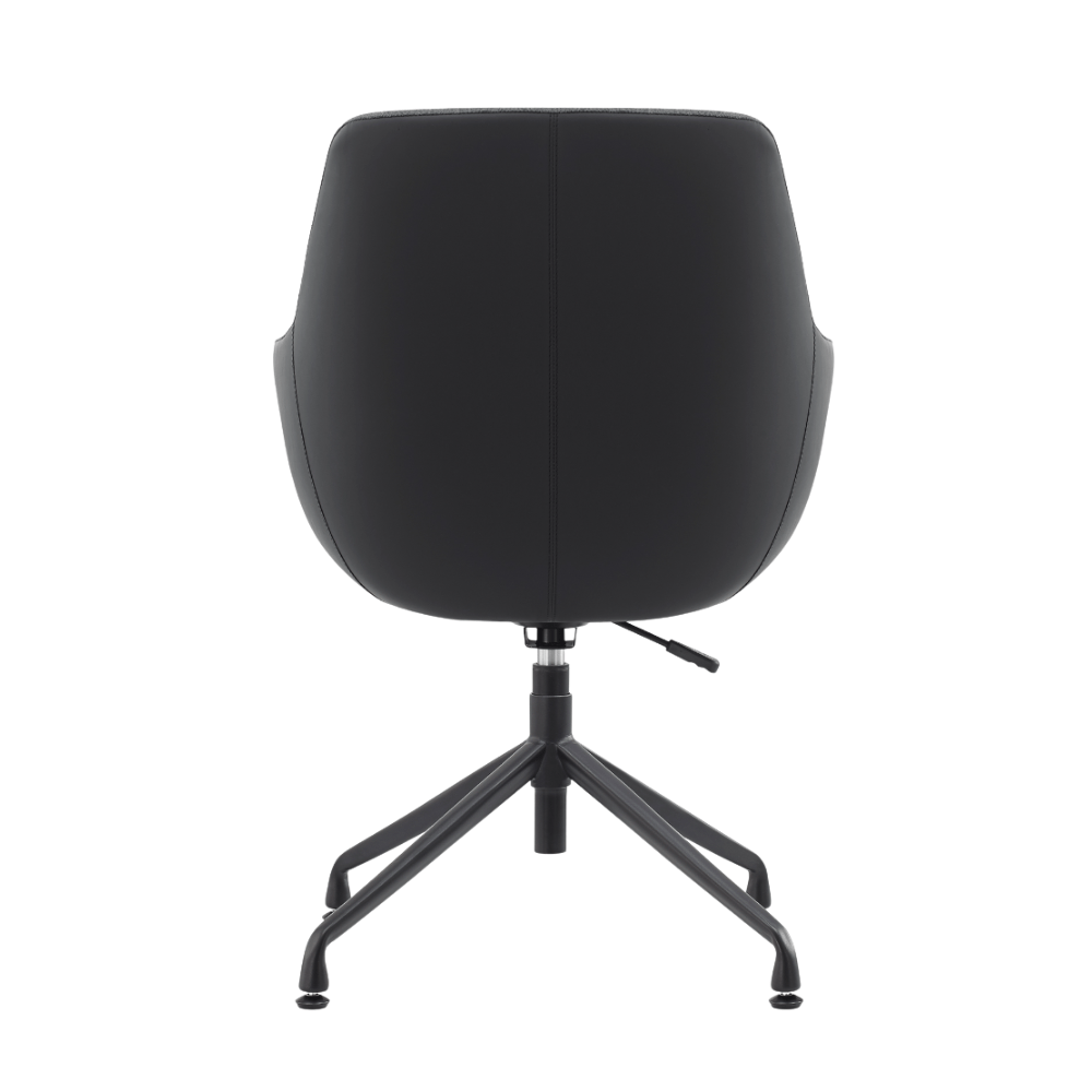 Sillón Ocasional para Áreas de Espera - OFFIHO TRIPOLI OHV - 2005 - Negro - Asiento y Respaldo Tapizados - OHV - 2005negro - OFFIHO - NOGAL BEAT - Sillas de Oficina