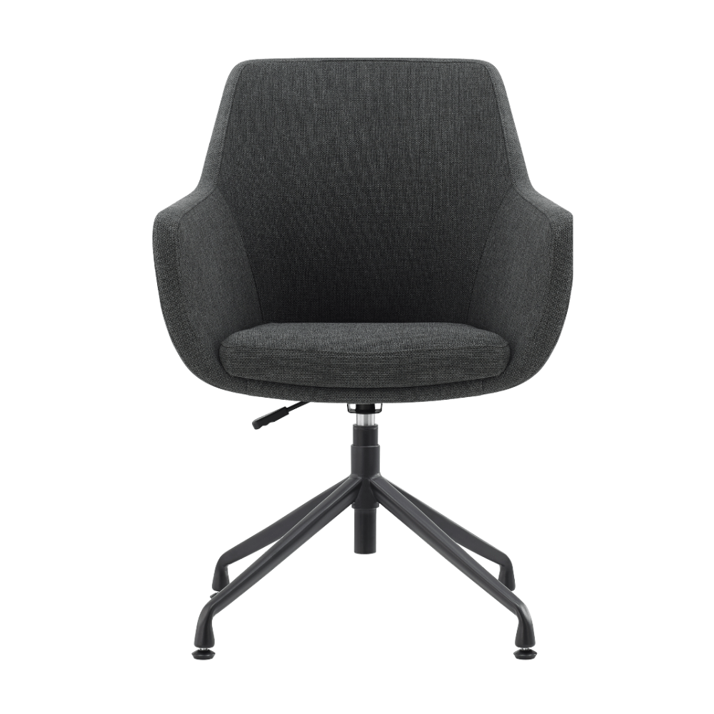 Sillón Ocasional para Áreas de Espera - OFFIHO TRIPOLI OHV - 2005 - Negro - Asiento y Respaldo Tapizados - OHV - 2005negro - OFFIHO - NOGAL BEAT - Sillas de Oficina