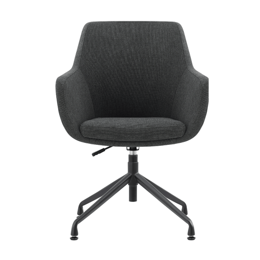 Sillón Ocasional para Áreas de Espera - OFFIHO TRIPOLI OHV - 2005 - Negro - Asiento y Respaldo Tapizados - OHV - 2005negro - OFFIHO - NOGAL BEAT - Sillas de Oficina