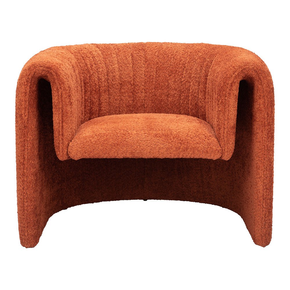 Sillón Ocasional para Sala de Espera - ZUO VIANA - Varios Colores - Asiento y Respaldo Tapizados - 110029 - Zuo - NOGAL BEAT - Sillón Ocasional