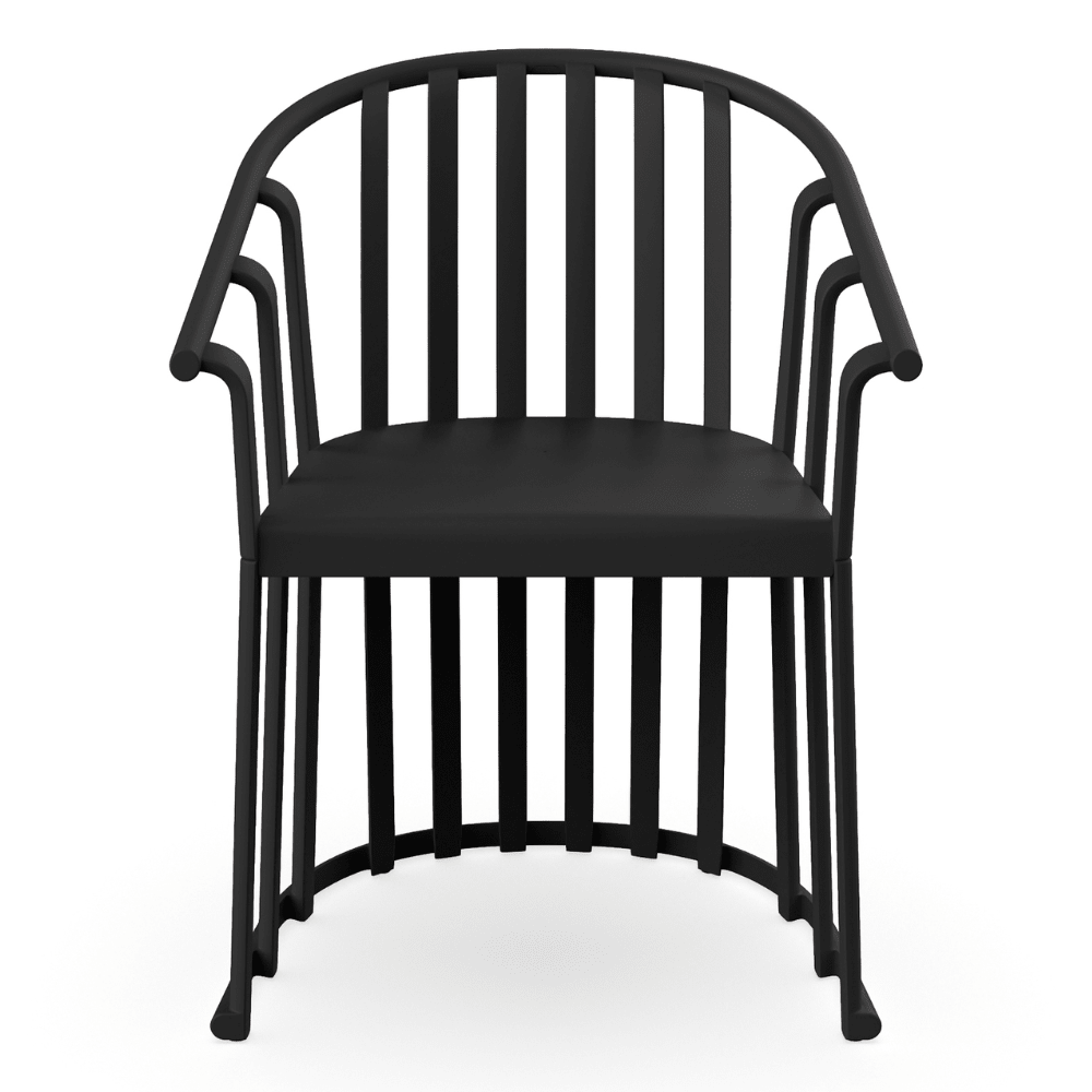 Sillón Resol Raff en fibra de vidrio y PP con protección UV para interior y exterior