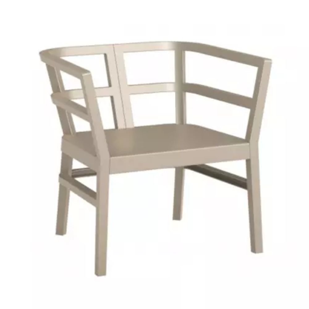 SILLÓN RESOL CLICK - CLACK | Sillón Ocasional para Terraza Sala de Estar | Inyección Fibra de Vidrio y PP | Protección UV | Interior + Exterior - 01733 - Resol - NOGAL BEAT - Sillones