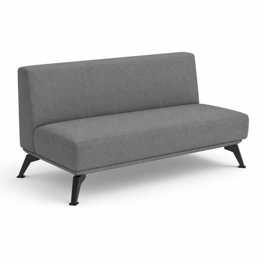 Sofá Independiente Rectangular Poly - VERSA OFFSET - VO-678 - VERSA - NOGAL BEAT - Sillón Ocasional