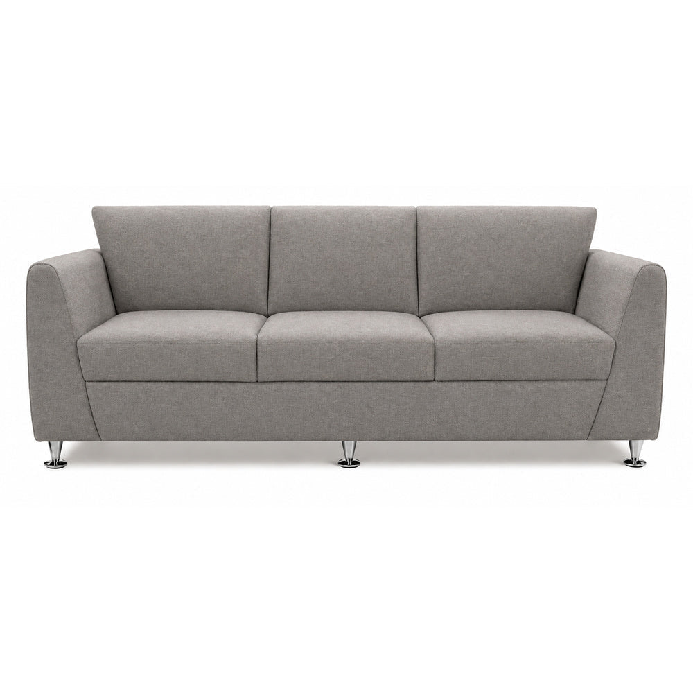 Sofá para Área de Descanso - GEBESA PRISMA - 3 Plazas - Asiento y Respaldo Tapizado - GDP280P3 - GEBESA - NOGAL BEAT - Sillón Ocasional