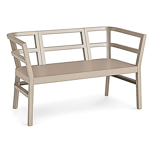 Sofá para Áreas de Exterior y Terrazas 2 Plazas - RESOL CLICK-CLACK - Varios Colores - Protección UV y Óptimo Embalaje - 01737 - Resol - NOGAL BEAT - Sofá de Terraza