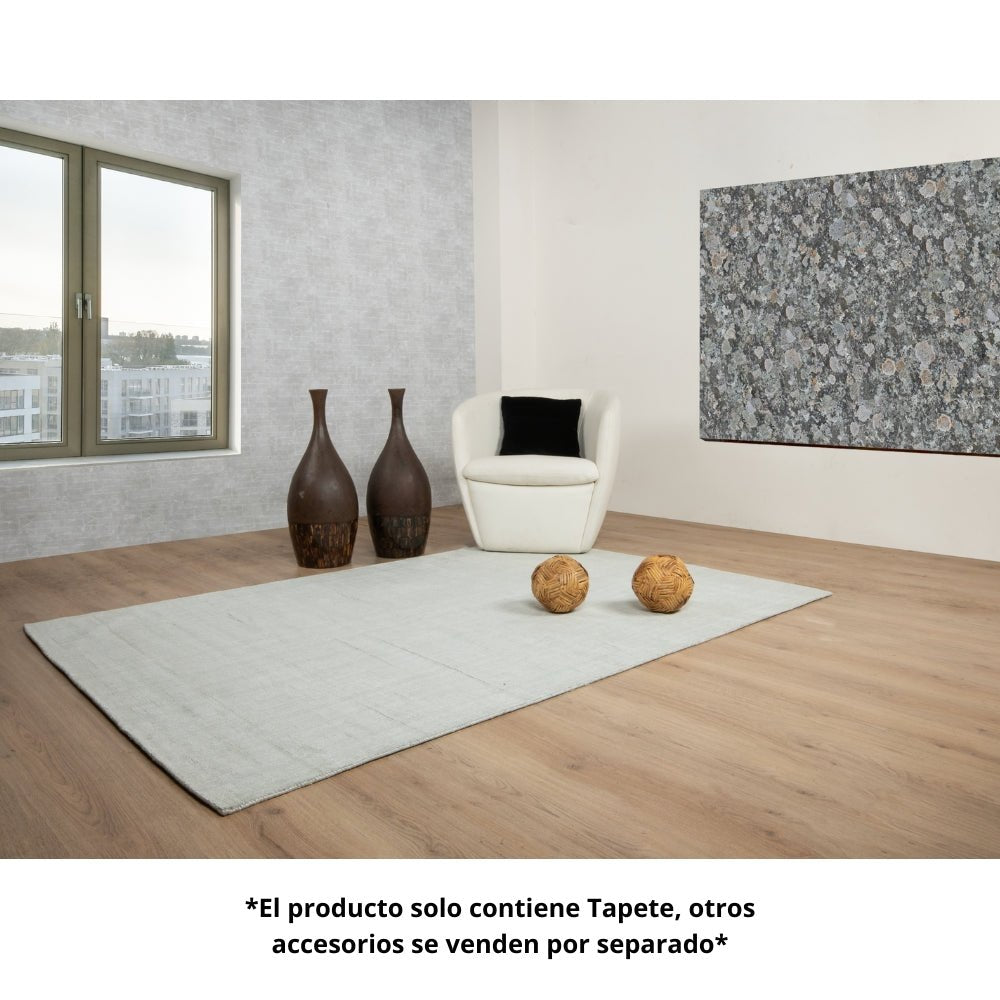 Tapete Decorativo para Estudio o Biblioteca - LAVIN KIARA D3011 - Plata - Rectangular Varias Medidas - D3011 - 60 x 90 - LAVIN - NOGAL BEAT - Tapetes