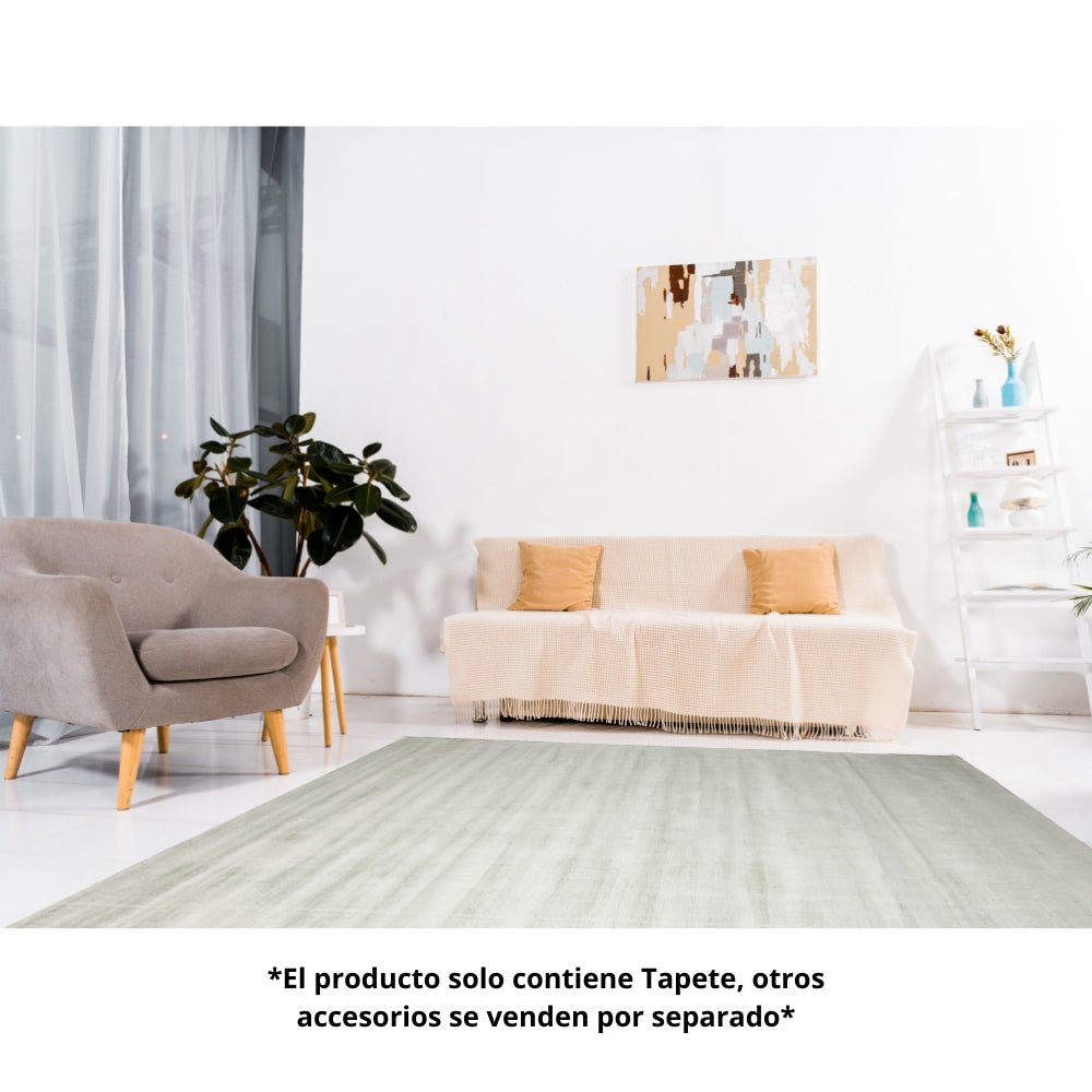 Tapete Decorativo para Estudio o Biblioteca - LAVIN KIARA D3011 - Plata - Rectangular Varias Medidas - D3011 - 60 x 90 - LAVIN - NOGAL BEAT - Tapetes