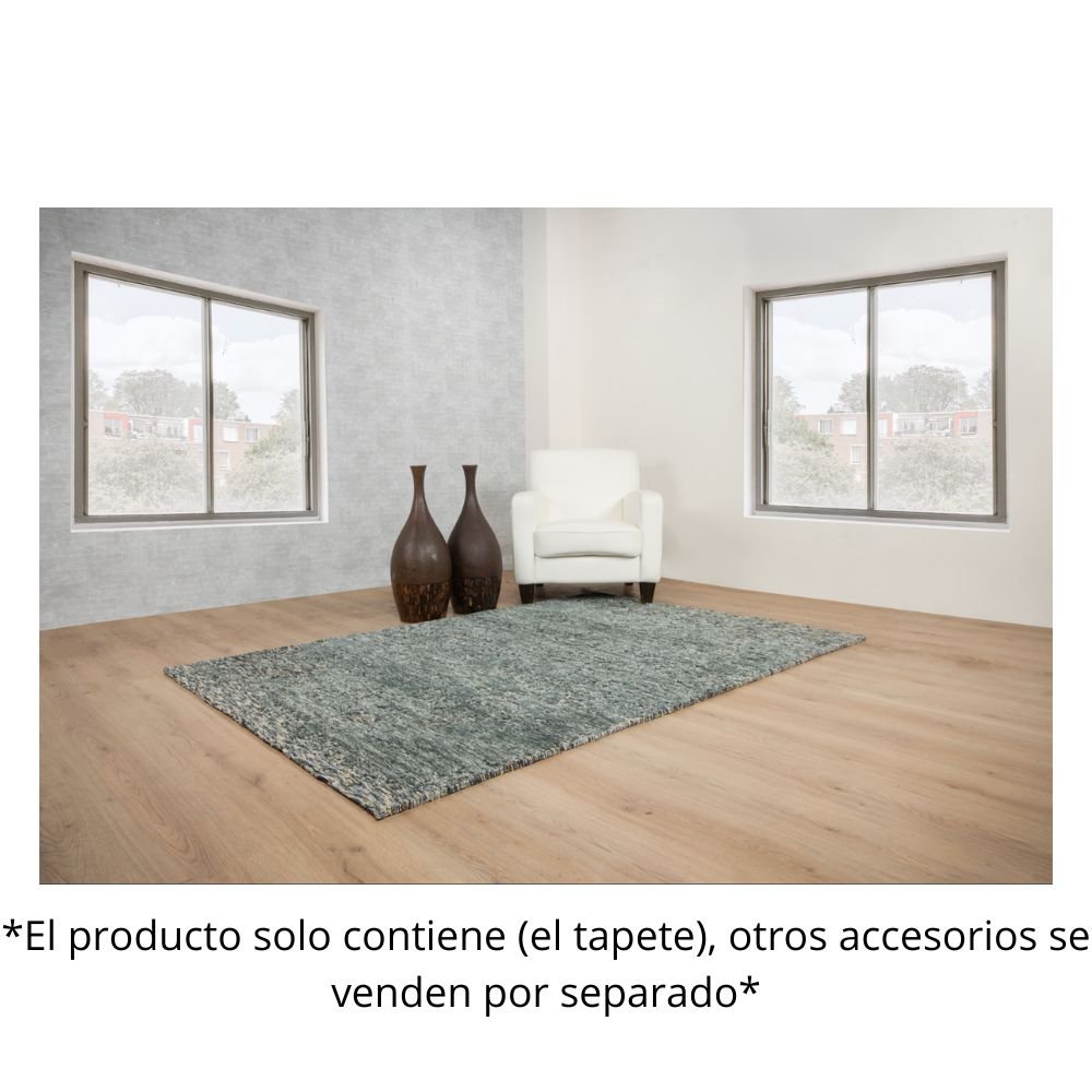 Tapete Decorativo para Oficina - LAVIN BALLY N2011 - Sage Oro - Rectangular Varias Medidas - N2011 - 60 x 90 - LAVIN - NOGAL BEAT - Tapetes