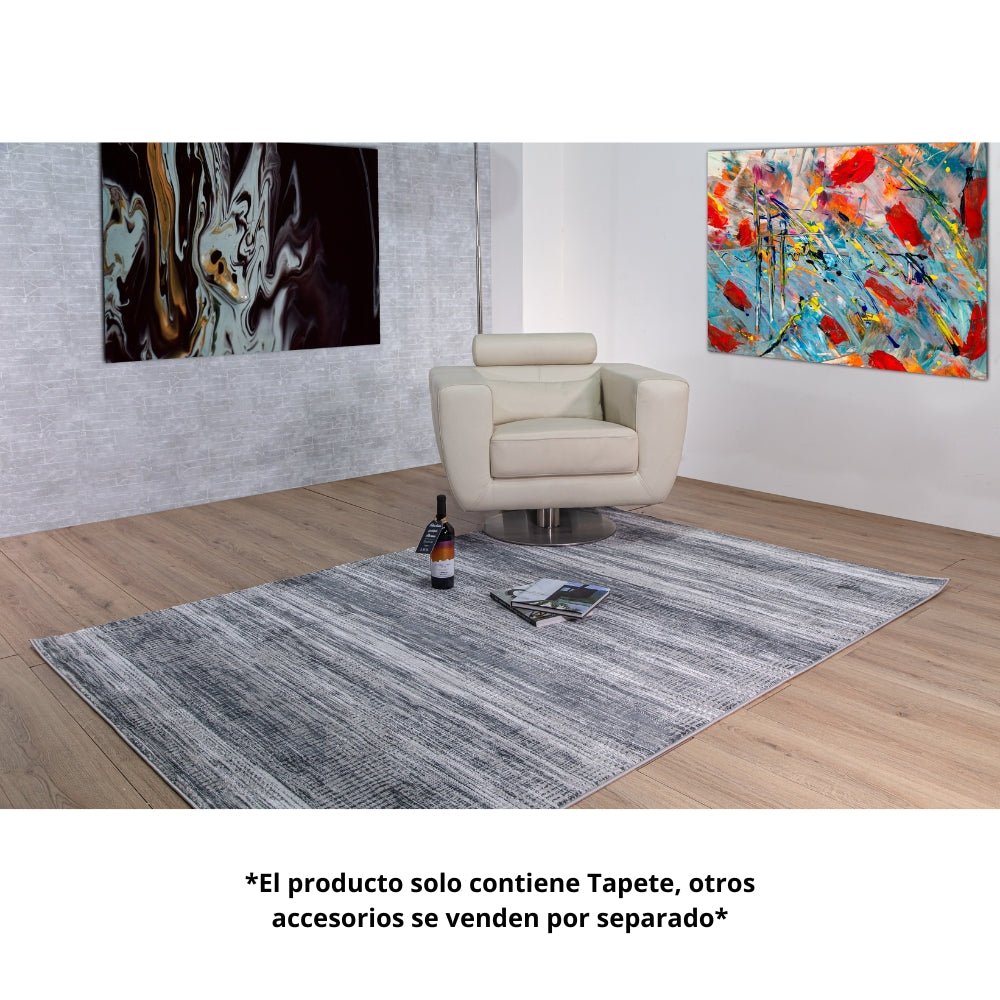 Tapete Decorativo para Oficina - LAVIN KEMER T2134 - Gris Crema - Rectangular Varias Medidas - T2134 - 60 x 90 - LAVIN - NOGAL BEAT - Tapetes