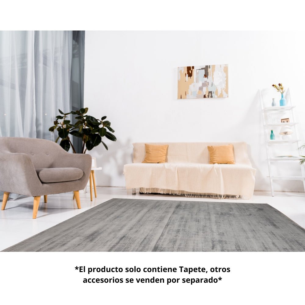 Tapete Decorativo para Oficina - LAVIN KIARA D3010 - Gris Claro - Rectangular Varias Medidas - D3010 - 60 x 90 - LAVIN - NOGAL BEAT - Tapetes