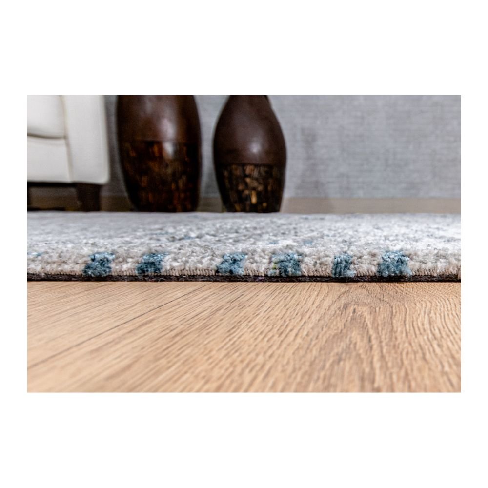 Tapete Decorativo para Recepción - LAVIN BALLY N2002 - Azul Gris - Rectangular Varias Medidas - N2002 - 60 x 90 - LAVIN - NOGAL BEAT - Tapetes