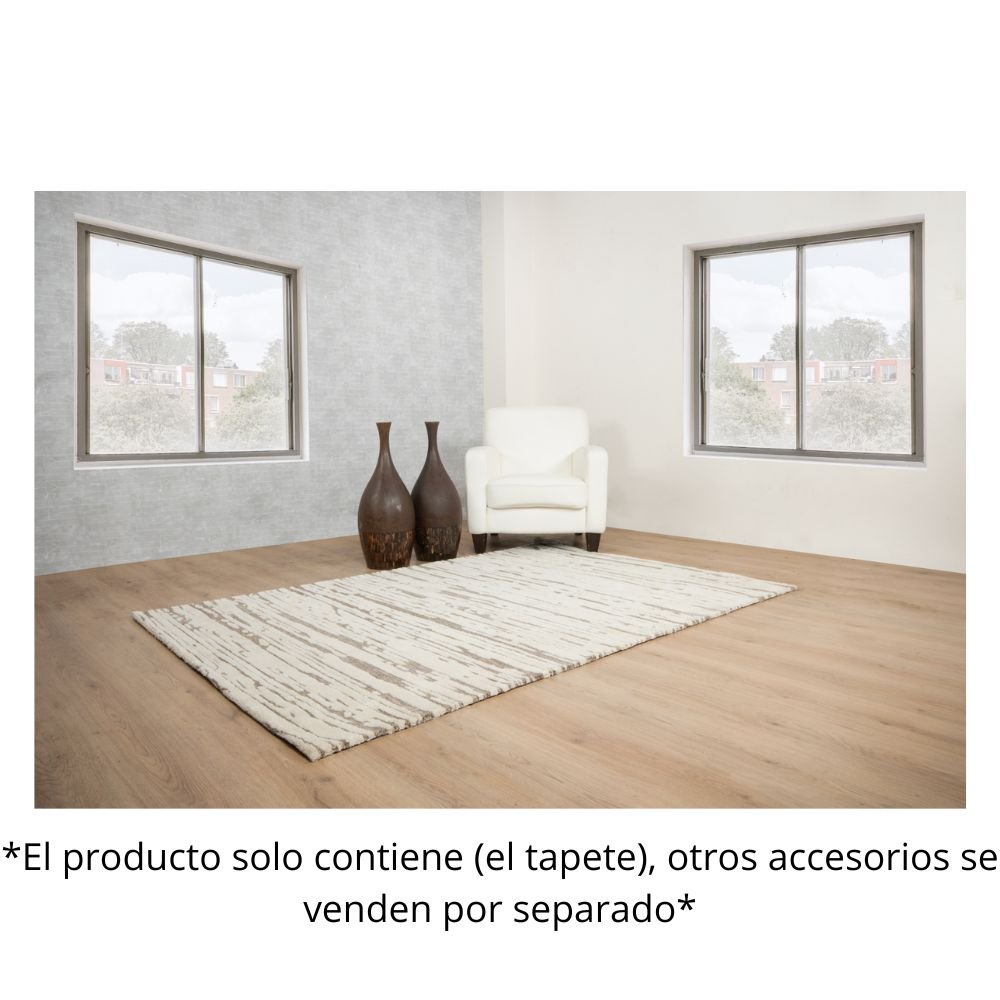 Tapete Decorativo para Recibidor - LAVIN BALLY N2010 - Sage Marfil - Rectangular Varias Medidas - N2010 - 60 x 90 - LAVIN - NOGAL BEAT - Tapetes