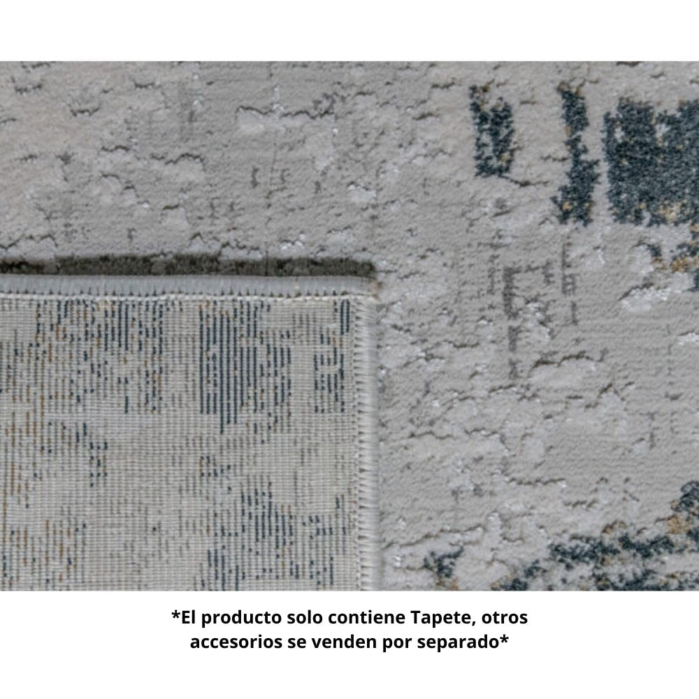 Tapete Decorativo para Recibidor - LAVIN KEMER T2034 - Crema Gris - Rectangular Varias Medidas - T2034 - 60 x 90 - LAVIN - NOGAL BEAT - Tapetes