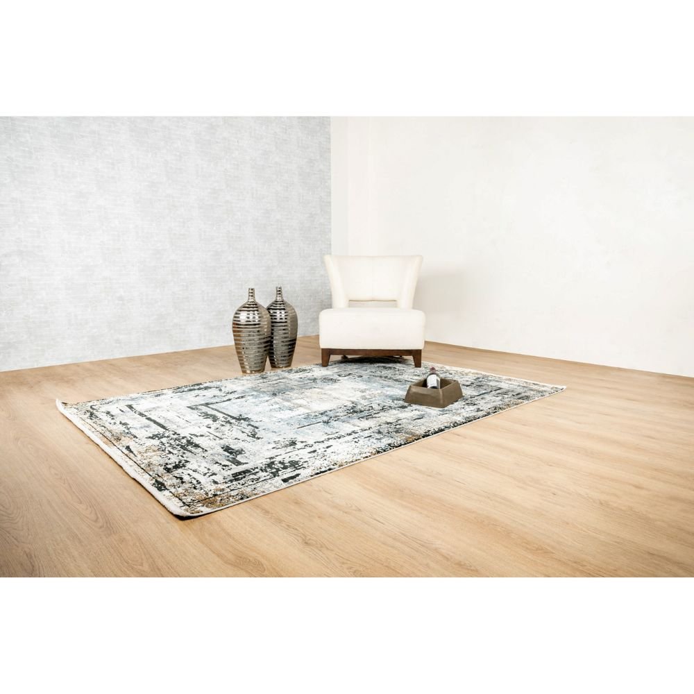 TAPETE LAVIN AMALFI T2243 | Tapete Decorativo Hotel Habitación Hogar | Tono Gris Oro | Varias Medidas | Rectangular | Interior - T2243-160 X230 - LAVIN - NOGAL BEAT - Tapetes