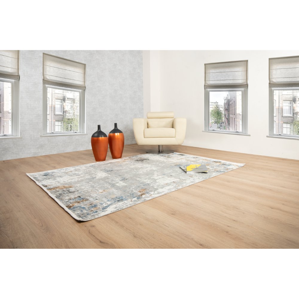 TAPETE LAVIN AMALFI T2284 | Tapete Decorativo Alfombra Hotel Recepción | Tono Crema Gris Oro | Varias Medidas | Rectangular | Interior - T2284-160 X230 - LAVIN - NOGAL BEAT - Tapetes