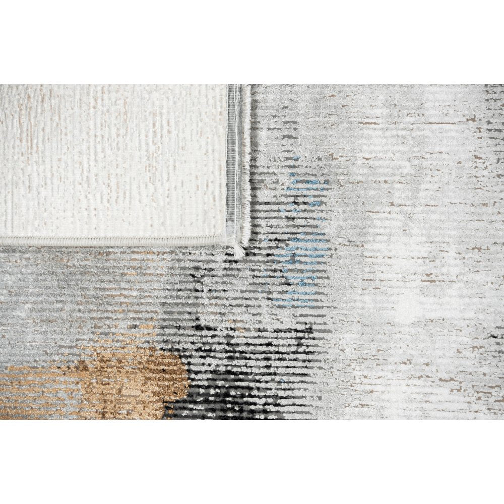 TAPETE LAVIN AMALFI T2286 | Tapete Decorativo Decoración Hogar Departamento | Tono Crema Gris Oro | Varias Medidas | Rectangular | Interior - T2286-160 X230 - LAVIN - NOGAL BEAT - Tapetes