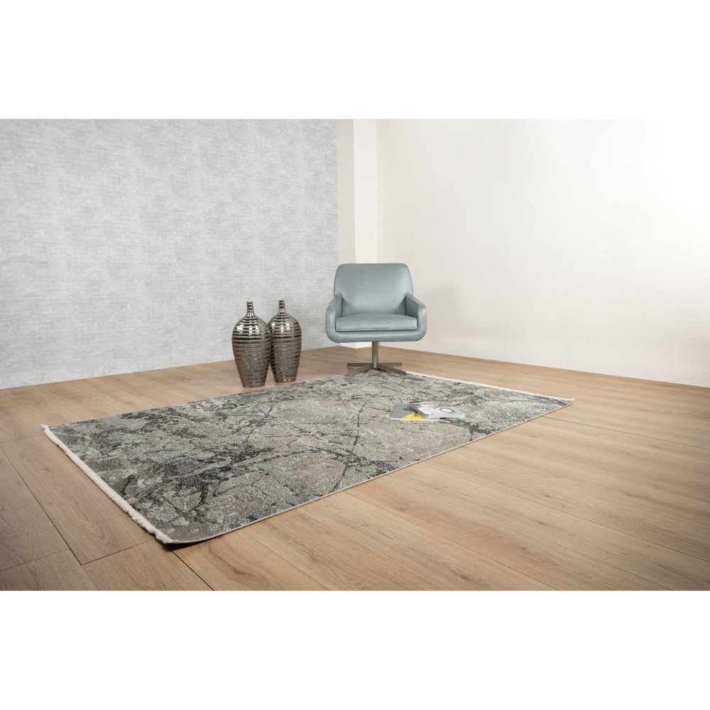 TAPETE LAVIN AMALFI T2290 | Tapete Decorativo Recepción Habitación Hotel | Tono Crema Gris Oro | Varias Medidas | Rectangular | Interior - T2290-160 X230 - LAVIN - NOGAL BEAT - Tapetes