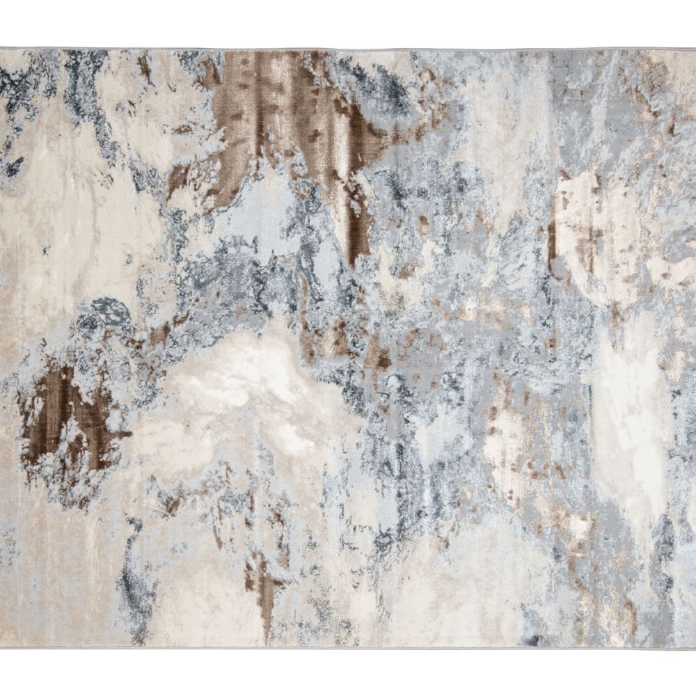 TAPETE LAVIN BESNI | T4033 Tapete Decorativo para Recepción Hotel Hogar Departamento Sala | GRIS ORO PLATA | Varias Medidas | Rectangular | Interior - T4033-60 x 90 - LAVIN - NOGAL BEAT - Tapetes