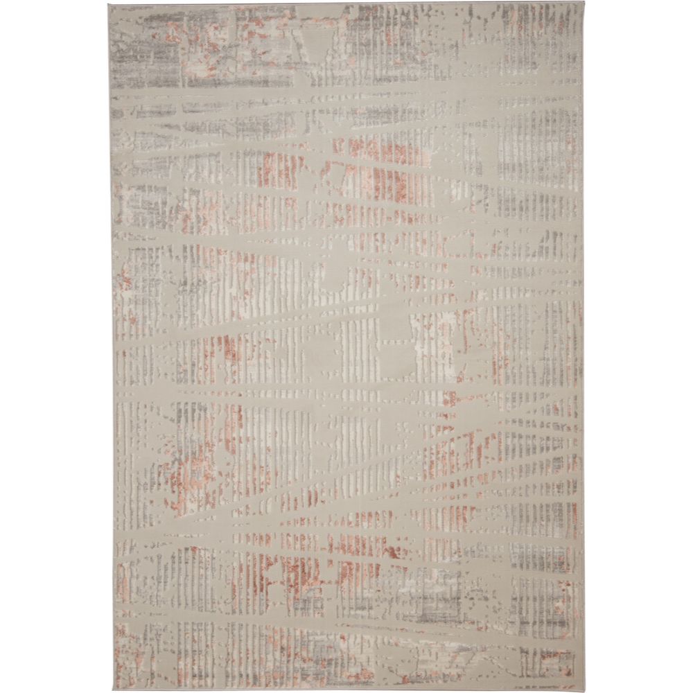 TAPETE LAVIN BETSY U5018 | Tapete Decorativo para Recepción Hotel Hogar Departamento Sala | CREMA GRIS ROSA | Varias Medidas | Rectangular | Interior - U5018-60 x 90 R - LAVIN - NOGAL BEAT - Tapetes