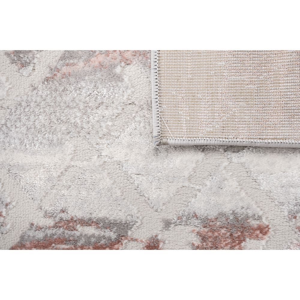 TAPETE LAVIN BETSY U5021 | Tapete Decorativo para Recepción Hotel Hogar Departamento Sala | CREMA GRIS ROSA | Varias Medidas | Rectangular | Interior - U5021-60 x 90 - LAVIN - NOGAL BEAT - Tapetes