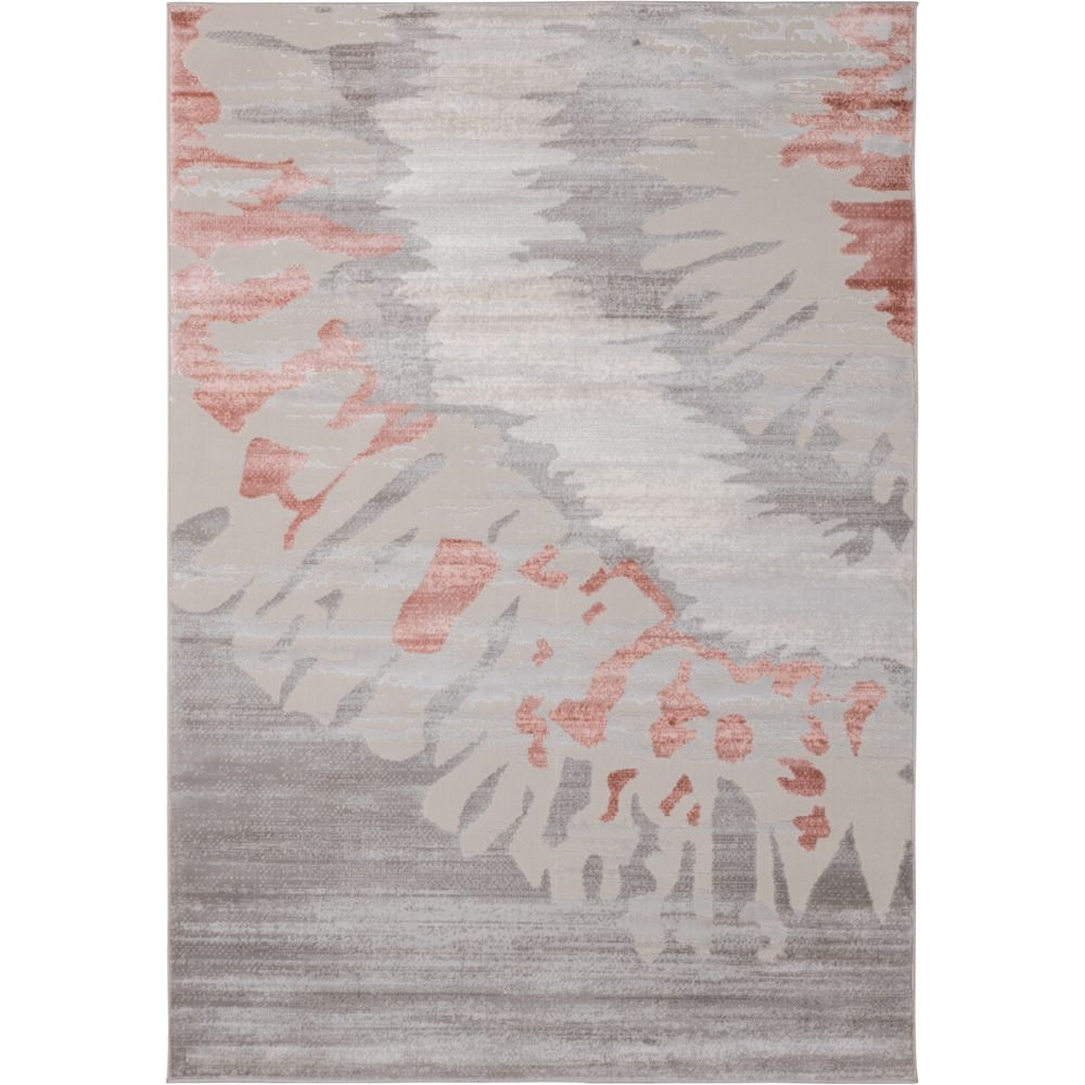 TAPETE LAVIN BETSY U5025 | Tapete Decorativo para Recepción Hotel Hogar Departamento Sala | CREMA GRIS ROSA | Varias Medidas | Rectangular | Interior - U5025-60 x 90 - LAVIN - NOGAL BEAT - Tapetes