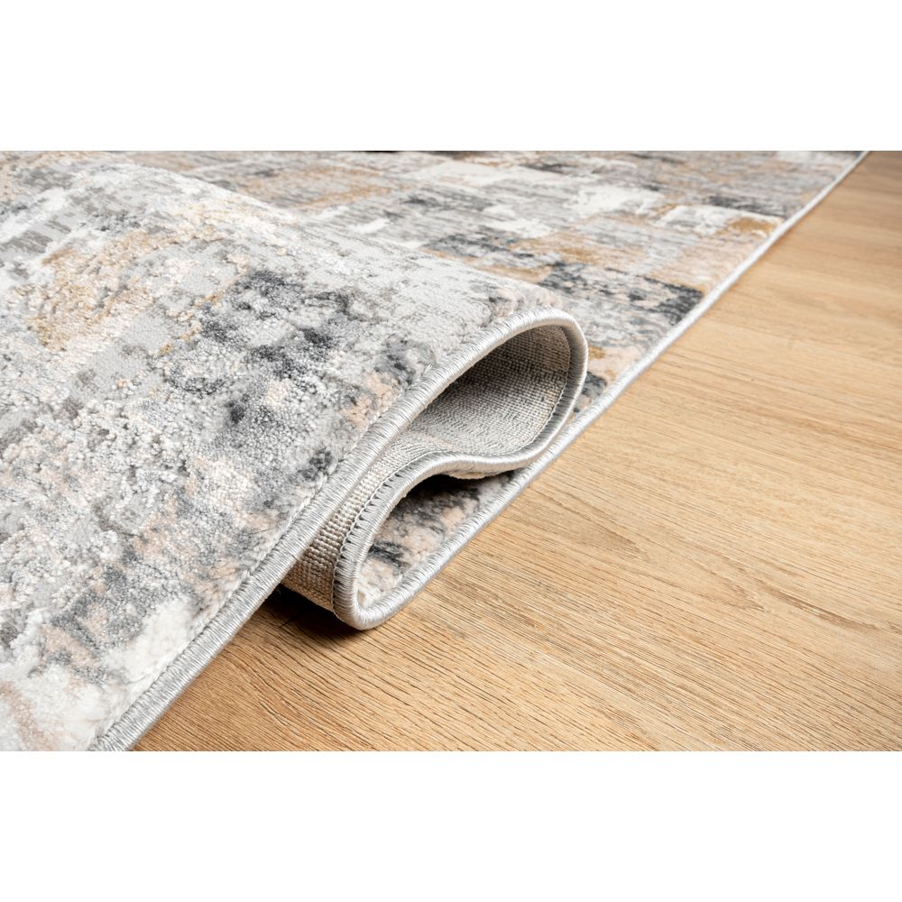 TAPETE LAVIN DALIA T2327 | Tapete Decorativo para Recepción Hotel Hogar Departamento Sala | GRIS CREMA | Varias Medidas | Rectangular | Interior - T2327-60 x 90 - LAVIN - NOGAL BEAT - Tapetes