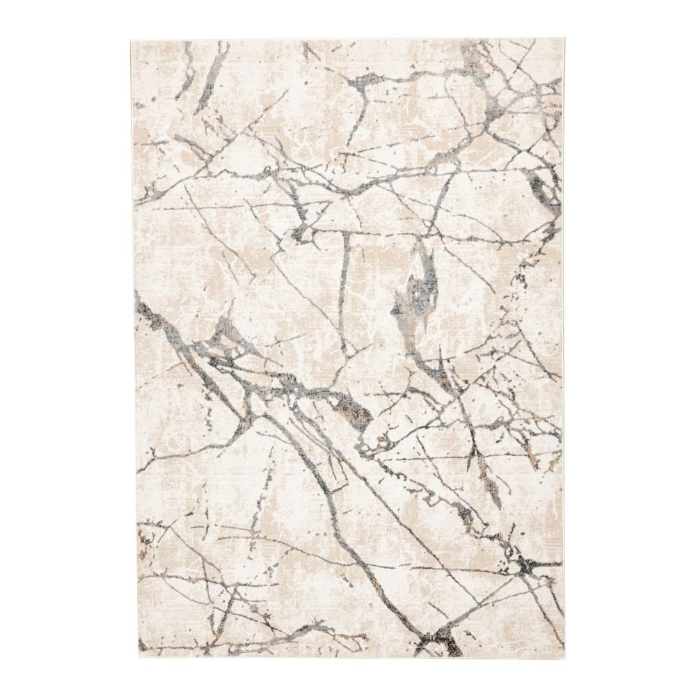 TAPETE LAVIN DALIA T2328 | Tapete Decorativo para Recepción Hotel Hogar Departamento Sala | GRIS CREMA | Varias Medidas | Rectangular | Interior - T2328-60 x 90 - LAVIN - NOGAL BEAT - Tapetes
