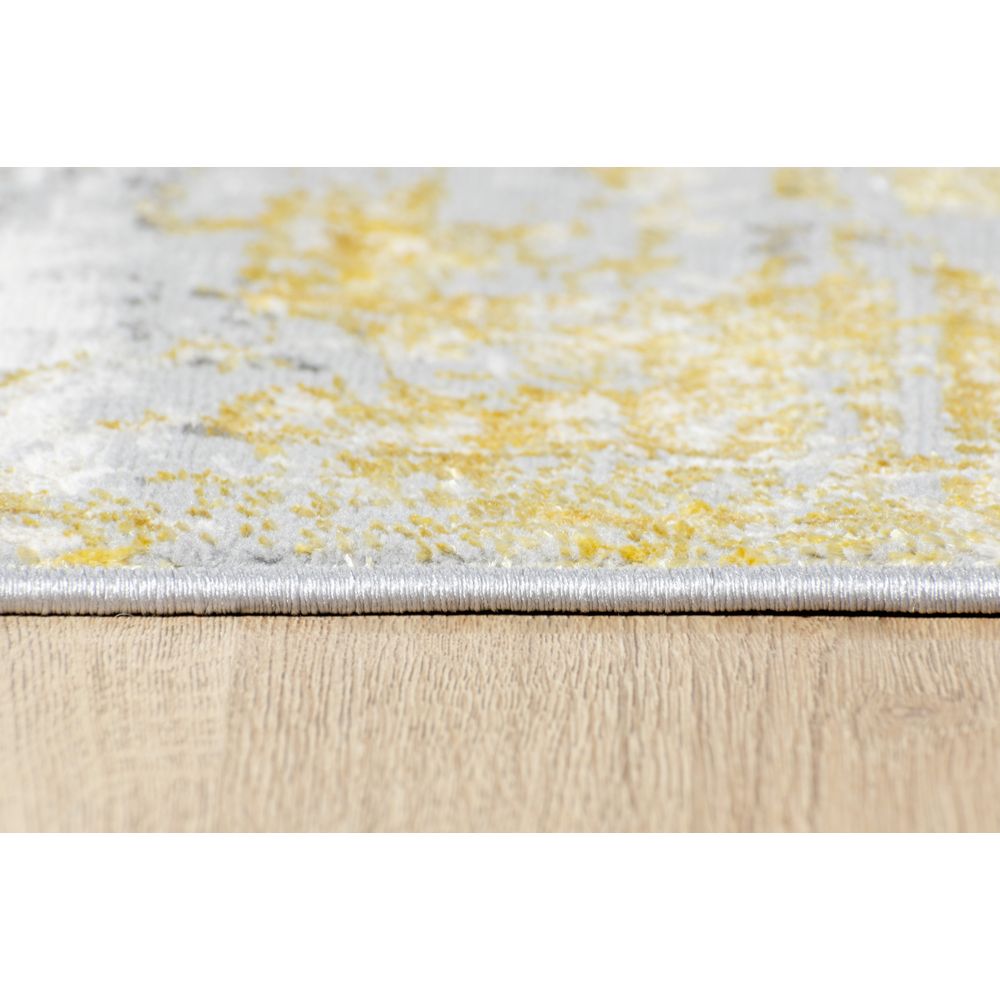 TAPETE LAVIN DENIZ U7010 | Tapete Decorativo para Recepción Hotel Hogar Departamento Sala | ORO CREMA GRIS | Varias Medidas | Rectangular | Interior - U7010-60 x 90 - LAVIN - NOGAL BEAT - Tapetes