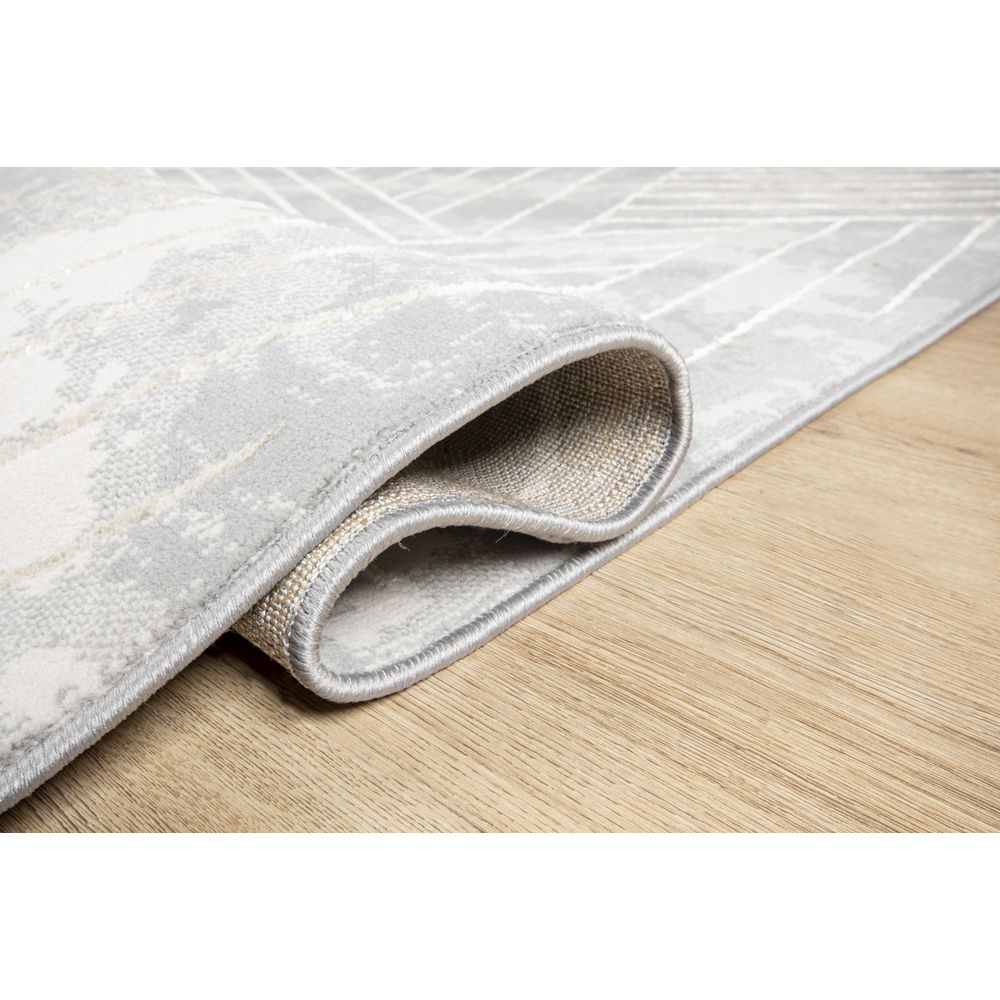 TAPETE LAVIN DENIZ U7011 | Tapete Decorativo para Recepción Hotel Hogar Departamento Sala | GRIS CREMA | Varias Medidas | Rectangular | Interior - U7011-60 x 90 - LAVIN - NOGAL BEAT - Tapetes