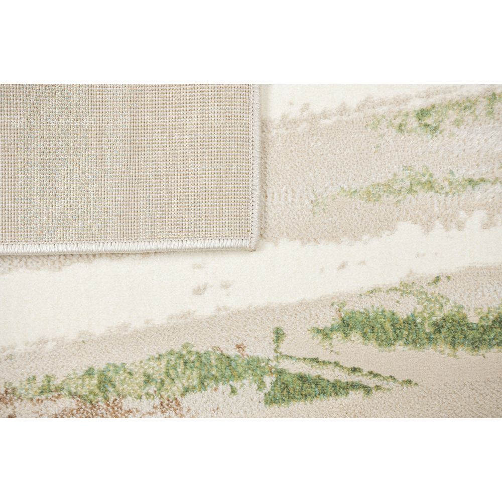 TAPETE LAVIN DENIZ U7013 | Tapete Decorativo para Recepción Hotel Hogar Departamento Sala | CREMA VERDE | Varias Medidas | Rectangular | Interior - U7013-60 x 90 - LAVIN - NOGAL BEAT - Tapetes