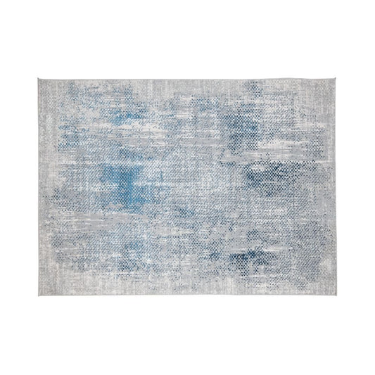 TAPETE LAVIN DENIZ U7014 | Tapete Decorativo para Recepción Hotel Hogar Departamento Sala | GRIS CREMA AZUL | Varias Medidas | Rectangular | Interior - U7014-60 x 90 - LAVIN - NOGAL BEAT - Tapetes