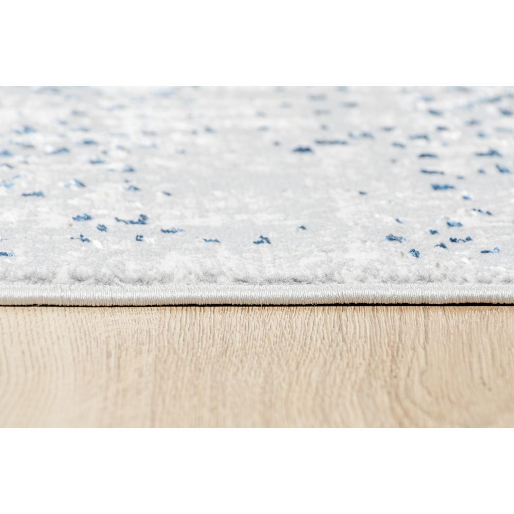 TAPETE LAVIN DENIZ U7014 | Tapete Decorativo para Recepción Hotel Hogar Departamento Sala | GRIS CREMA AZUL | Varias Medidas | Rectangular | Interior - U7014-60 x 90 - LAVIN - NOGAL BEAT - Tapetes