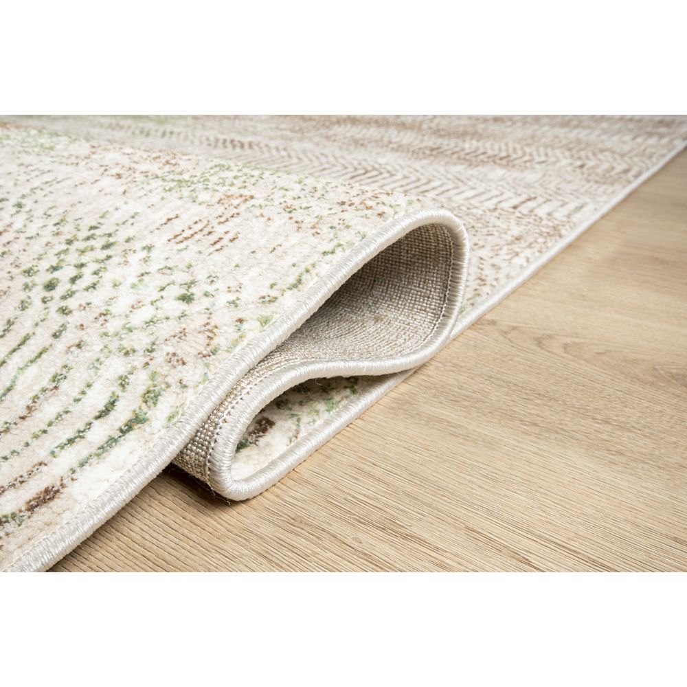 TAPETE LAVIN DENIZ U7016 | Tapete Decorativo para Recepción Hotel Hogar Departamento Sala | CREMA VERDE | Varias Medidas | Rectangular | Interior - U7016-60 x 90 - LAVIN - NOGAL BEAT - Tapetes