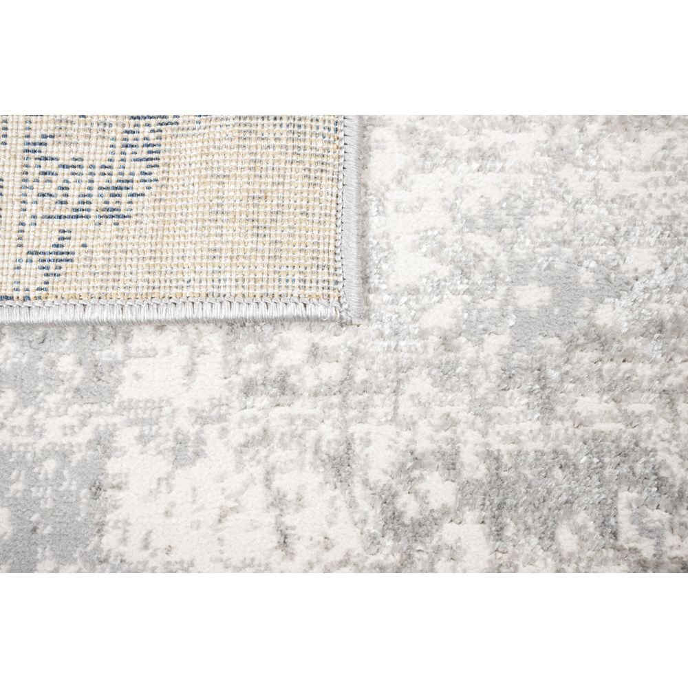 TAPETE LAVIN DENIZ U7017 | Tapete Decorativo para Recepción Hotel Hogar Departamento Sala | GRIS CREMA AZUL | Varias Medidas | Rectangular | Interior - U7017-60 x 90 - LAVIN - NOGAL BEAT - Tapetes