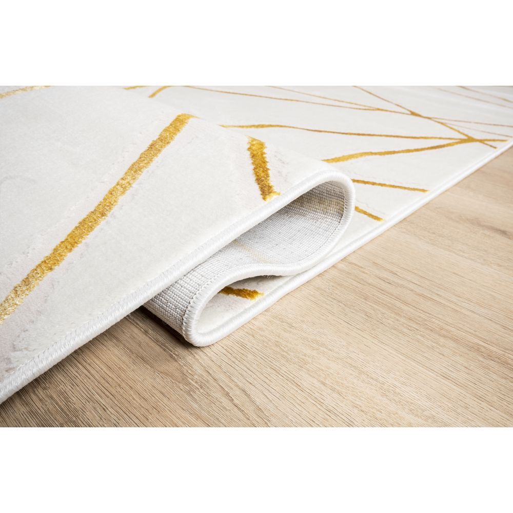 TAPETE LAVIN ELIF U6029 | Tapete Decorativo para Recepción Hotel Hogar Departamento Sala | ORO TAUPE | Varias Medidas | Rectangular | Interior - U6029-60 x 90 - LAVIN - NOGAL BEAT - Tapetes