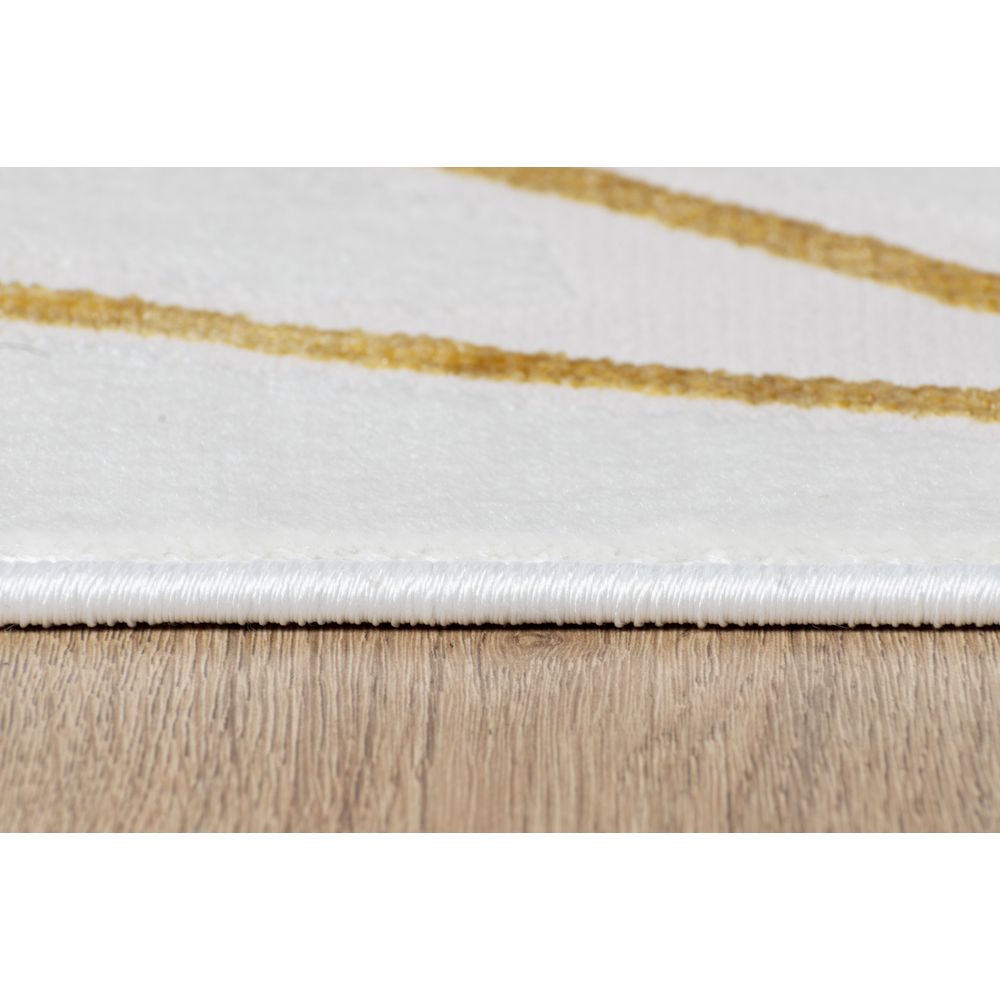 TAPETE LAVIN ELIF U6029 | Tapete Decorativo para Recepción Hotel Hogar Departamento Sala | ORO TAUPE | Varias Medidas | Rectangular | Interior - U6029-60 x 90 - LAVIN - NOGAL BEAT - Tapetes