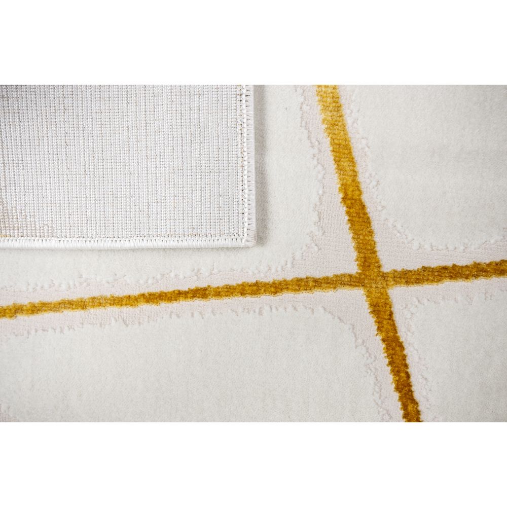 TAPETE LAVIN ELIF U6029 | Tapete Decorativo para Recepción Hotel Hogar Departamento Sala | ORO TAUPE | Varias Medidas | Rectangular | Interior - U6029-60 x 90 - LAVIN - NOGAL BEAT - Tapetes