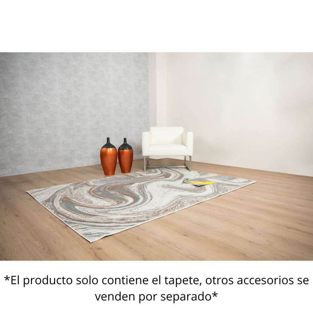 TAPETE LAVIN ELIF U6030 | Tapete Decorativo para Recepción Hotel Hogar Departamento Sala | CREMA TAUPE | Varias Medidas | Rectangular | Interior - U6030-60 x 90 - LAVIN - NOGAL BEAT - Tapetes