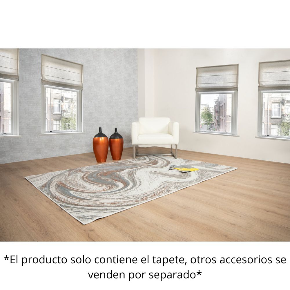 TAPETE LAVIN ELIF U6030 | Tapete Decorativo para Recepción Hotel Hogar Departamento Sala | CREMA TAUPE | Varias Medidas | Rectangular | Interior - U6030-60 x 90 - LAVIN - NOGAL BEAT - Tapetes