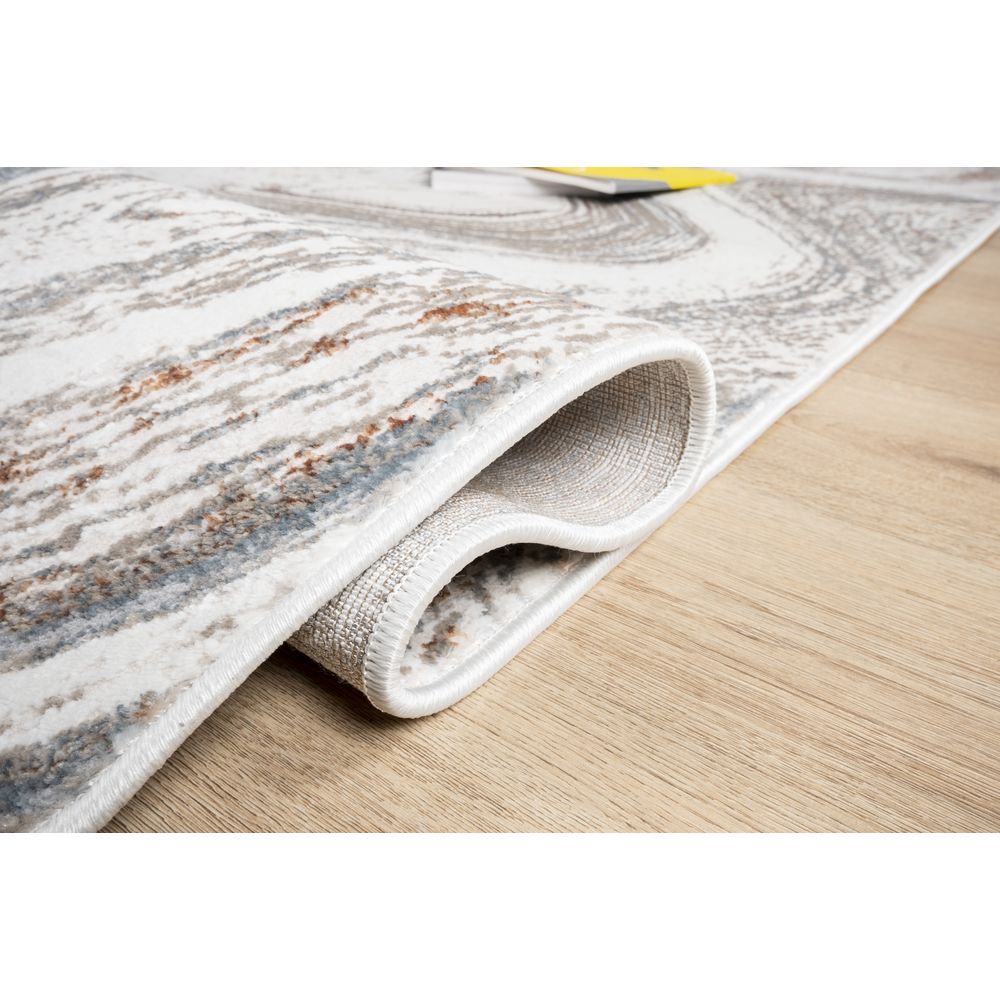 TAPETE LAVIN ELIF U6030 | Tapete Decorativo para Recepción Hotel Hogar Departamento Sala | CREMA TAUPE | Varias Medidas | Rectangular | Interior - U6030-60 x 90 - LAVIN - NOGAL BEAT - Tapetes