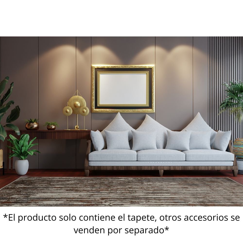 TAPETE LAVIN ELIF U6032 | Tapete Decorativo para Recepción Hotel Hogar Departamento Sala | CREMA TAUPE | Varias Medidas | Rectangular | Interior - U6032-60 x 90 - LAVIN - NOGAL BEAT - Tapetes