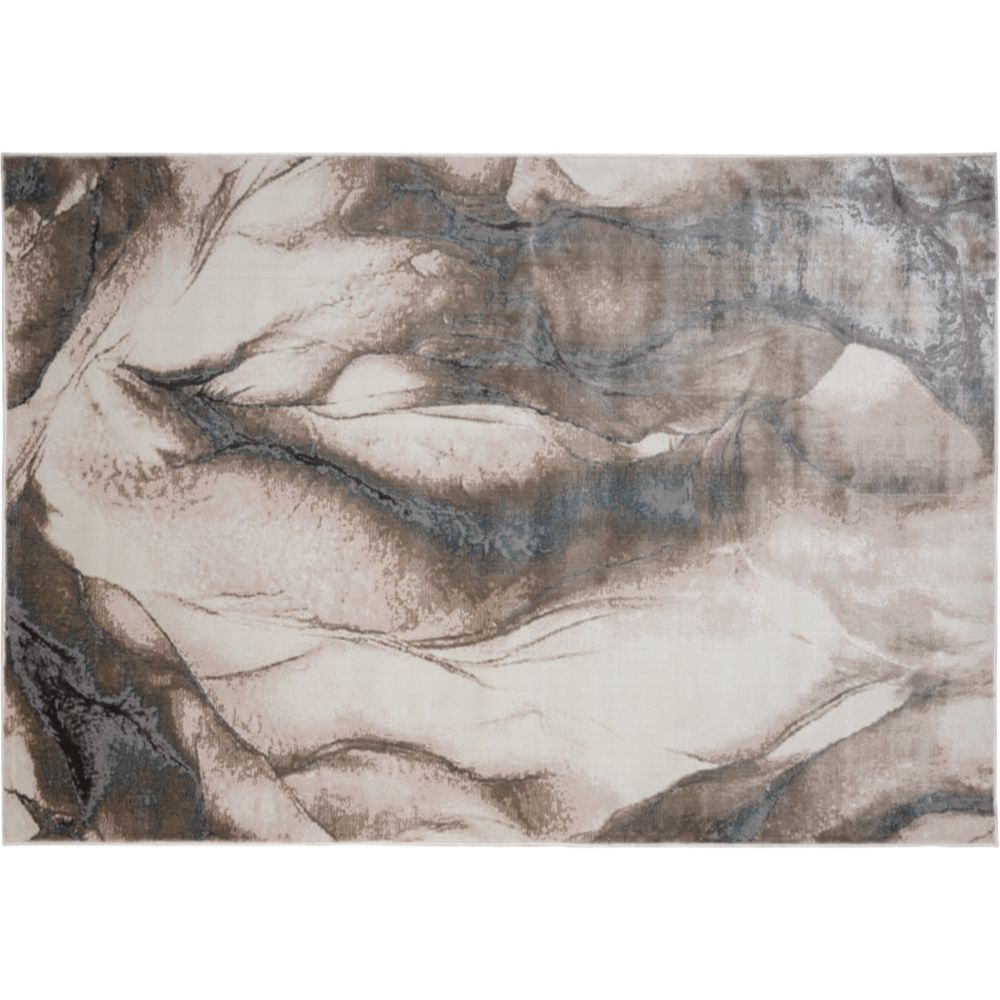 TAPETE LAVIN ELIF U6033 | Tapete Decorativo para Recepción Hotel Hogar Departamento Sala | PLATA TAUPE | Varias Medidas | Rectangular | Interior - U6033-60 x 90 - LAVIN - NOGAL BEAT - Tapetes