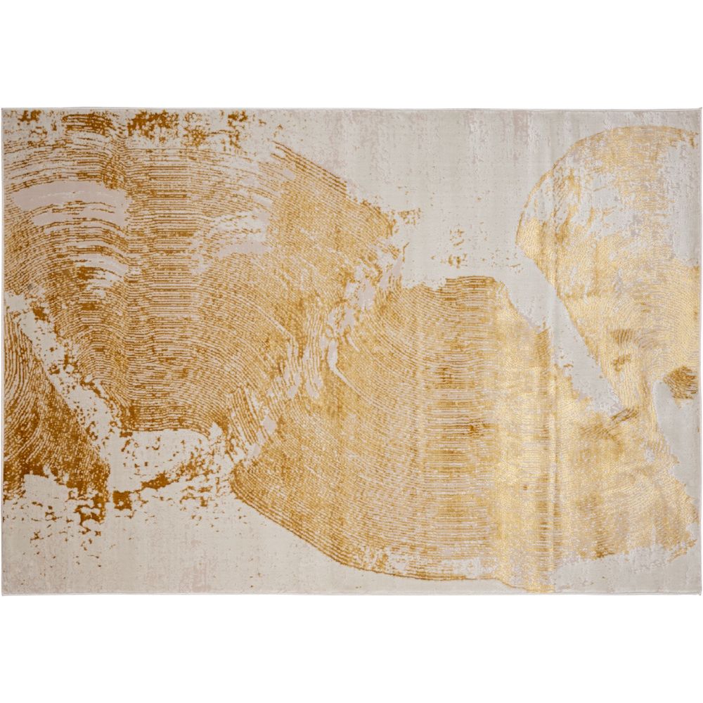 TAPETE LAVIN ELIF U6034 | Tapete Decorativo para Recepción Hotel Hogar Departamento Sala | ORO TAUPE | Varias Medidas | Rectangular | Interior - U6034-60 x 90 - LAVIN - NOGAL BEAT - Tapetes