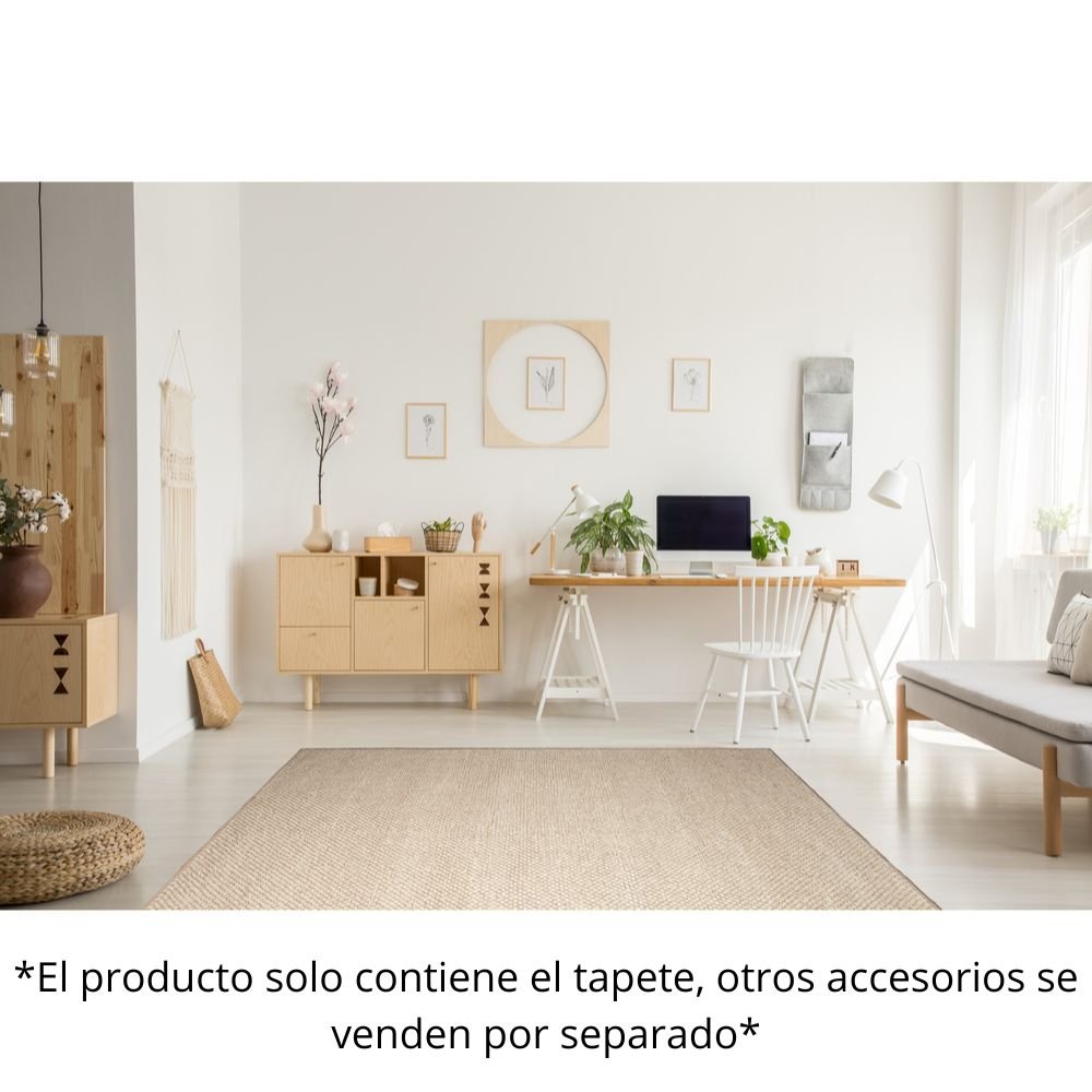 TAPETE LAVIN LATUR N8002 | Tapete Decorativo para Recepción Hotel Hogar Departamento Sala | MARFIL | Varias Medidas | Rectangular | Interior - N8002-60 x 90 - LAVIN - NOGAL BEAT - Tapetes