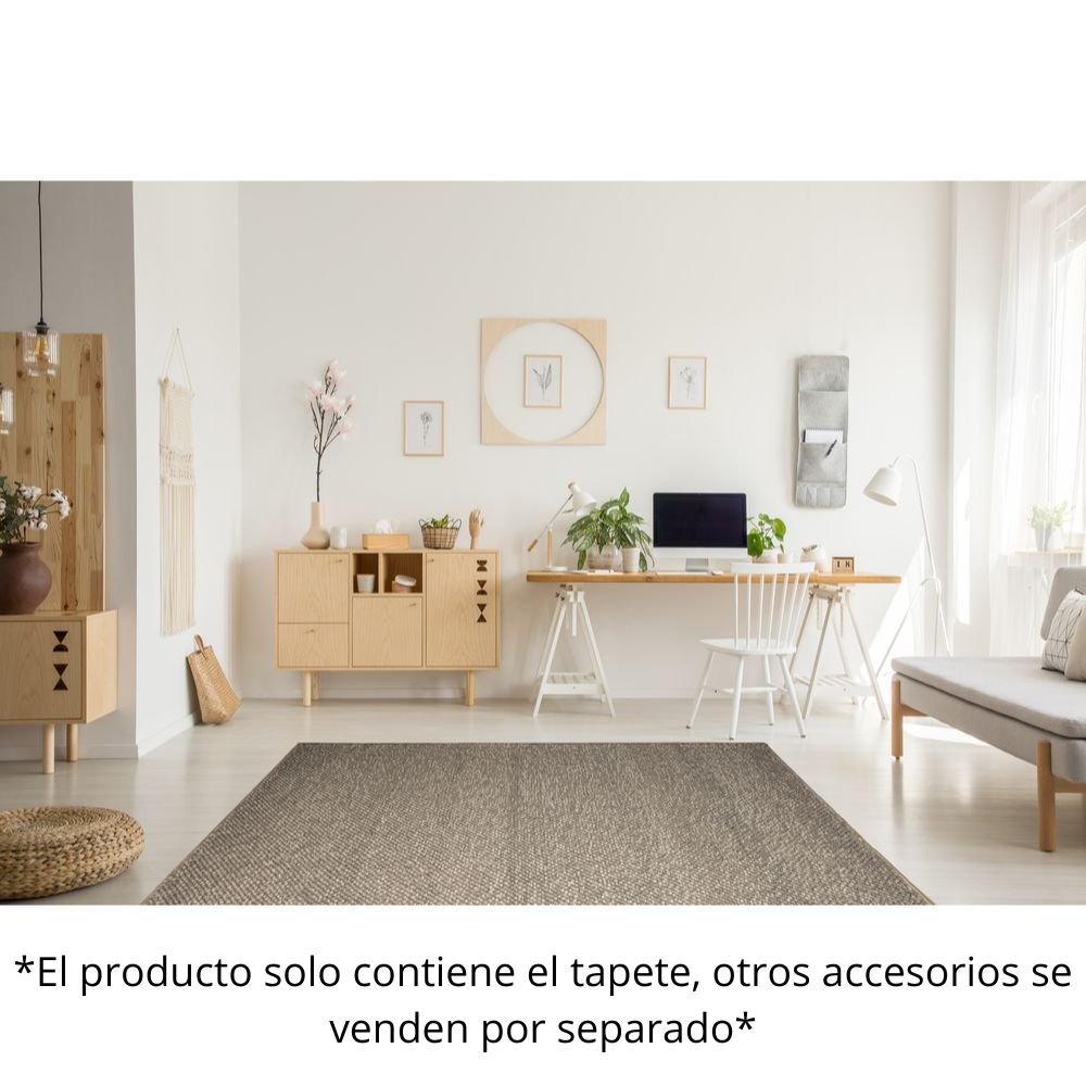 TAPETE LAVIN LATUR N8003 | Tapete Decorativo para Recepción Hotel Hogar Departamento Sala | GRIS | Varias Medidas | Rectangular | Interior - N8003-60 x 90 - LAVIN - NOGAL BEAT - Tapetes