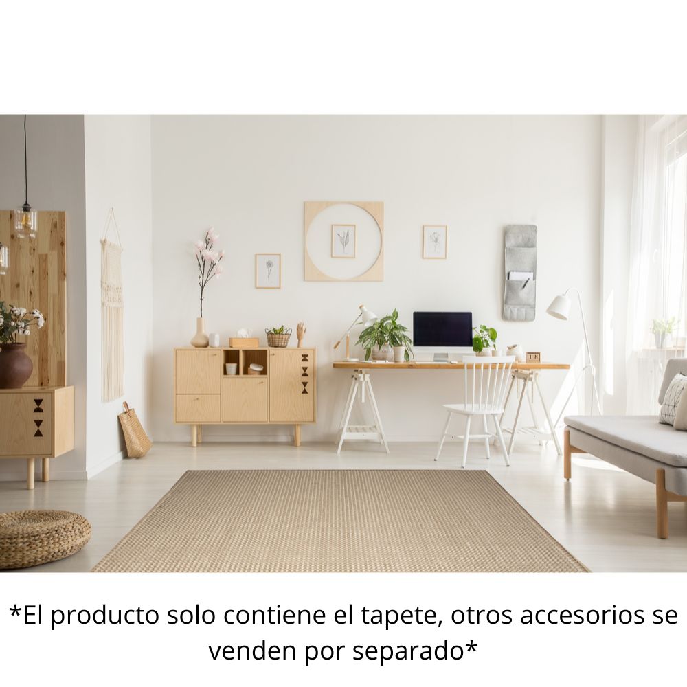 TAPETE LAVIN LATUR N8005 | Tapete Decorativo para Recepción Hotel Hogar Departamento Sala | CAFÉ BEIGE | Varias Medidas | Rectangular | Interior - N8005-60 x 90 - LAVIN - NOGAL BEAT - Tapetes