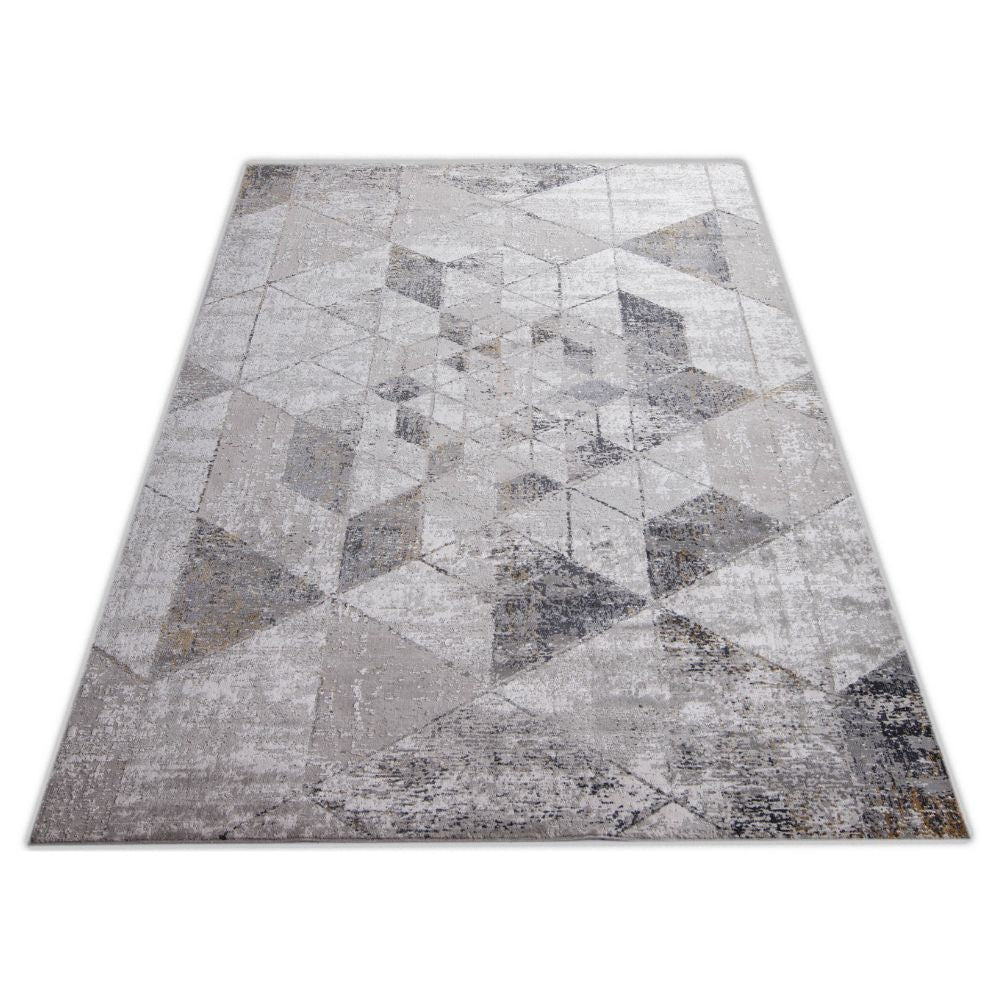 TAPETE LAVIN RENNES U2002 | Tapete Decorativo para Recepción Hotel Hogar Departamento Sala | GRIS | Varias Medidas | Rectangular | Interior - U2002-60 x 90 - LAVIN - NOGAL BEAT - Tapetes