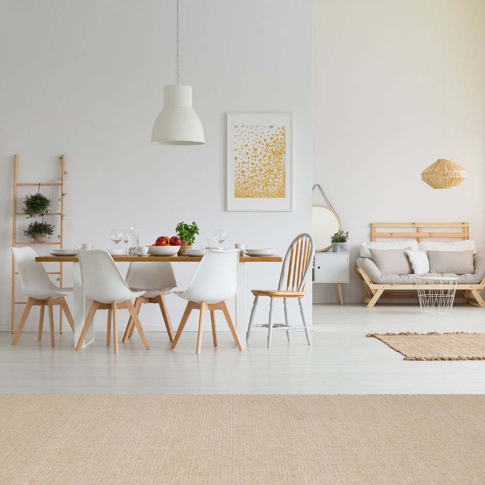 TAPETE LAVIN SAIRA D1006 | Tapete Decorativo para Recepción Hotel Hogar Departamento Sala | MARFIL BEIGE | Varias Medidas | Rectangular | Interior - D1006-60 x 90 - LAVIN - NOGAL BEAT - Tapetes