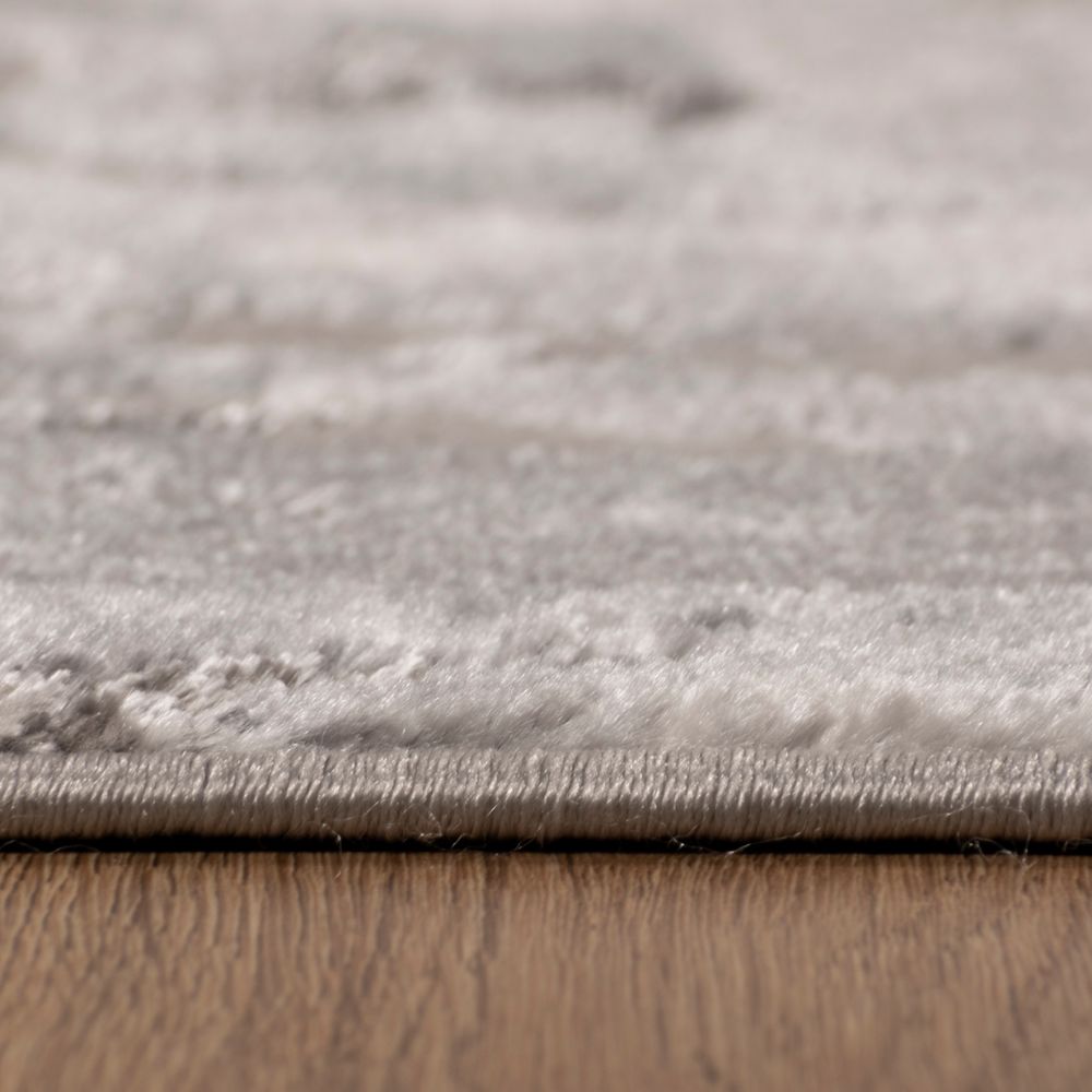 TAPETE LAVIN SAMIRA U5001 | Tapete Decorativo para Recepción Hotel Hogar Departamento Sala | GRIS PLATA | Varias Medidas | Rectangular | Interior - U5001-60 x 90 - LAVIN - NOGAL BEAT - Tapetes