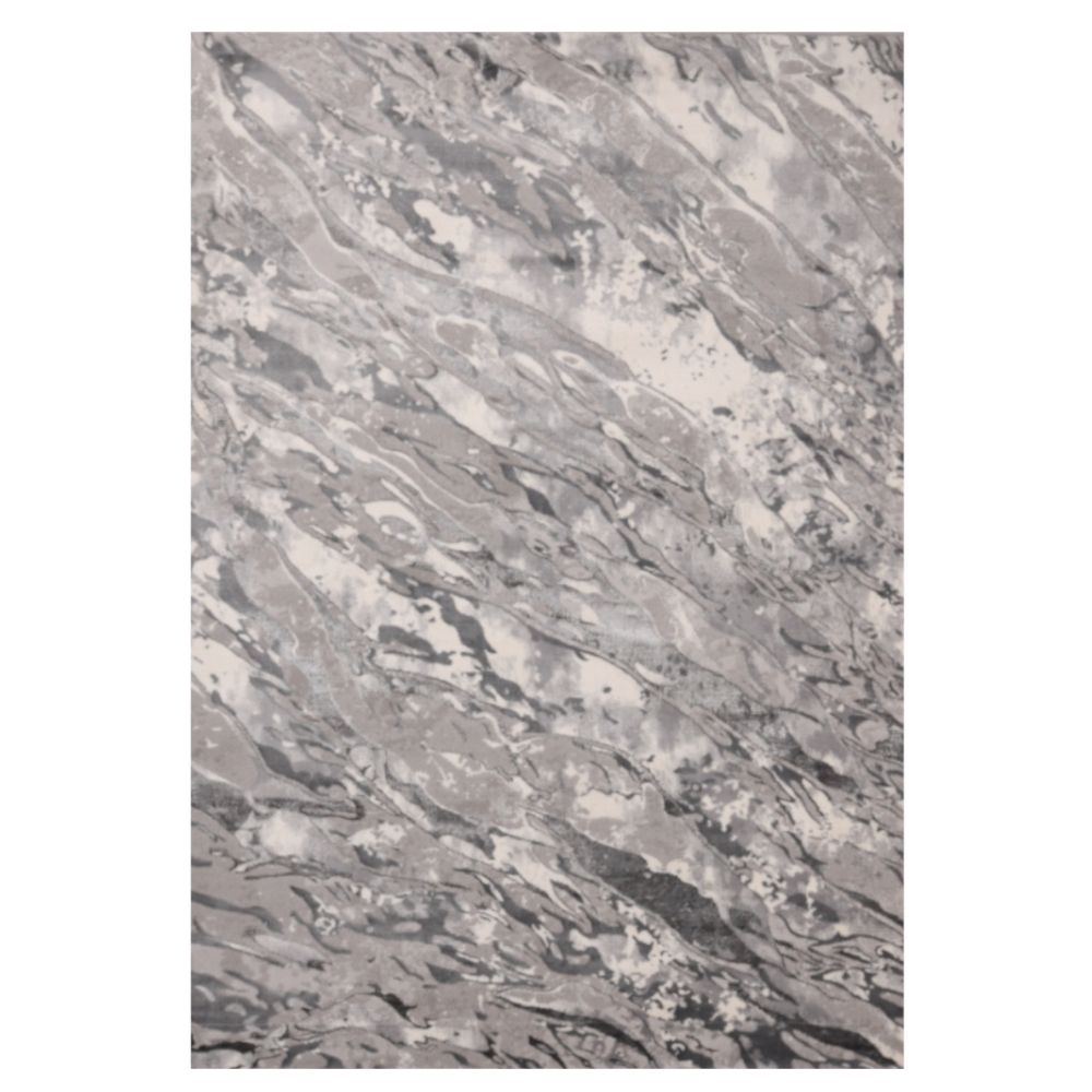 TAPETE LAVIN SAMIRA U5006 | Tapete Decorativo para Recepción Hotel Hogar Departamento Sala | GRIS PLATA | Varias Medidas | Rectangular | Interior - U5006-60 x 90 - LAVIN - NOGAL BEAT - Tapetes